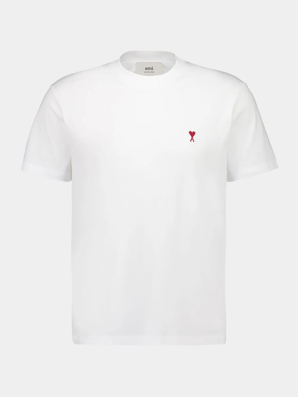 White Cotton Ami de Coeur T-Shirt sold by Fashion Clinic product image thumbnail 2