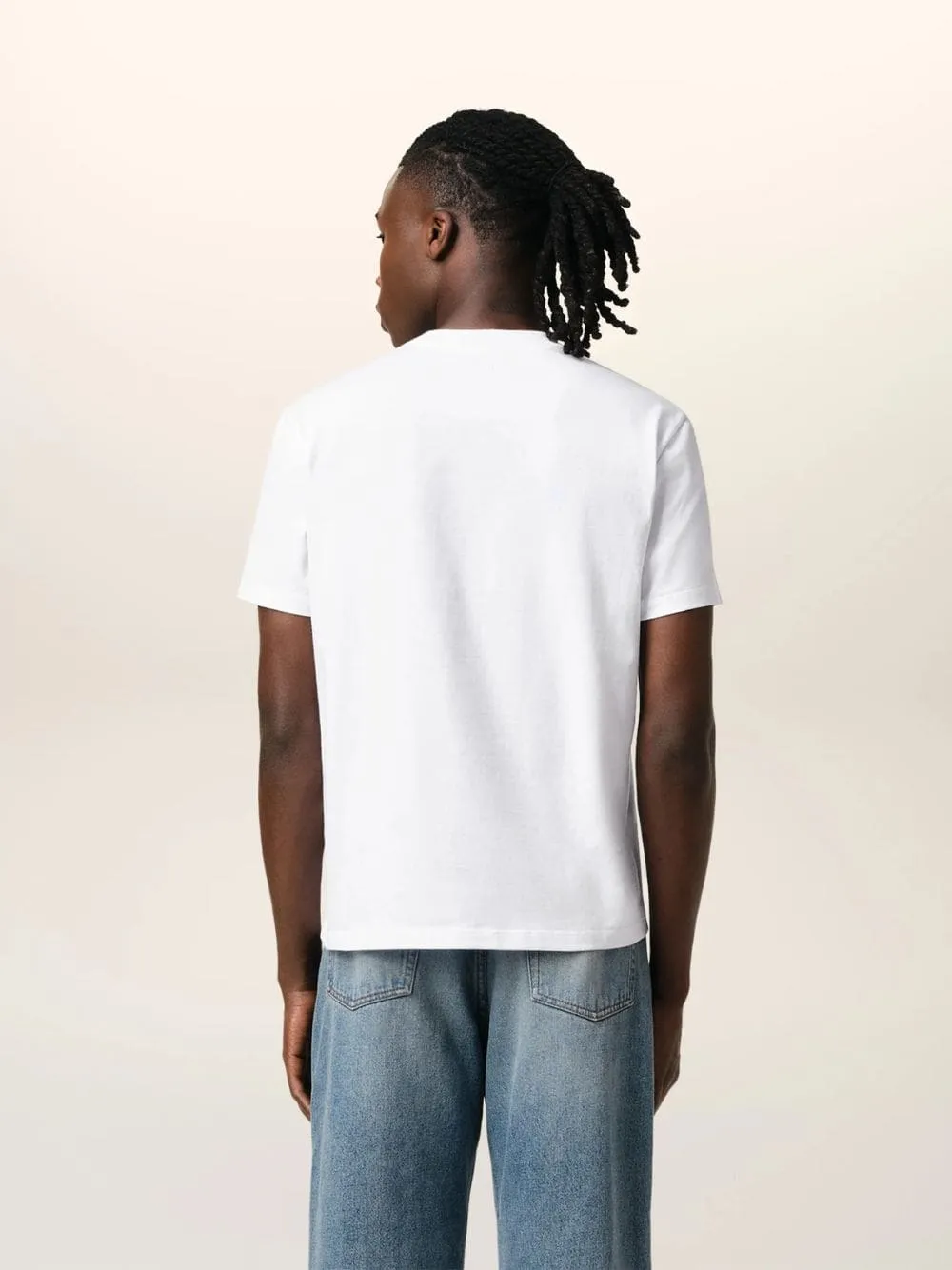 White Cotton Ami de Coeur T-Shirt sold by Fashion Clinic product image thumbnail 3