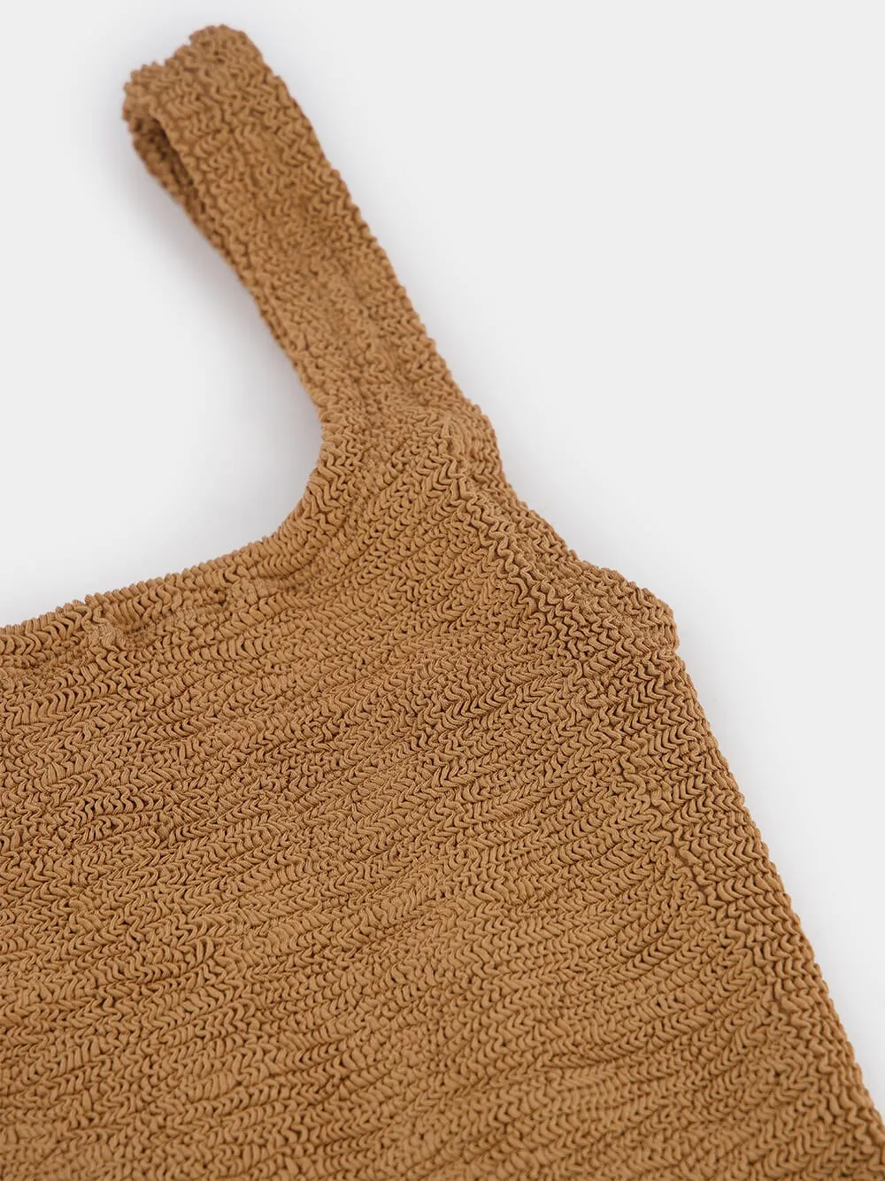 Metallic Cocoa Square Neck Nile Swimsuit sold by Fashion Clinic product image thumbnail 3