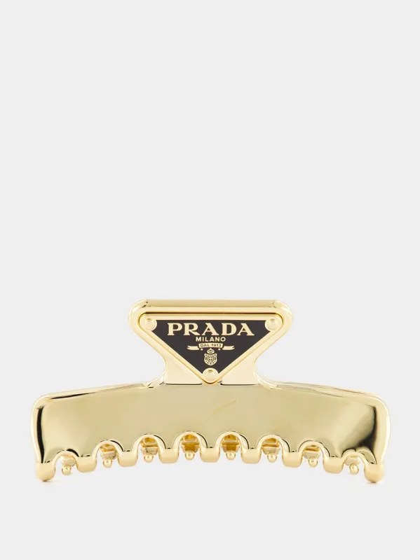 Gold Metal Hair Clip made by Fashion Clinic