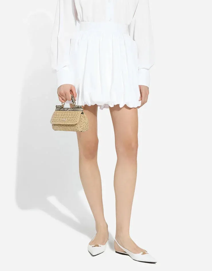 Raffia Python Small Sicily Bag sold by Fashion Clinic product image thumbnail 2