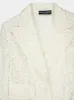 Single-Breasted Lace Blazer sold by Fashion Clinic