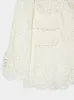 Single-Breasted Lace Blazer sold by Fashion Clinic