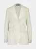 Single-Breasted Lace Blazer sold by Fashion Clinic