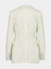 Single-Breasted Lace Blazer sold by Fashion Clinic