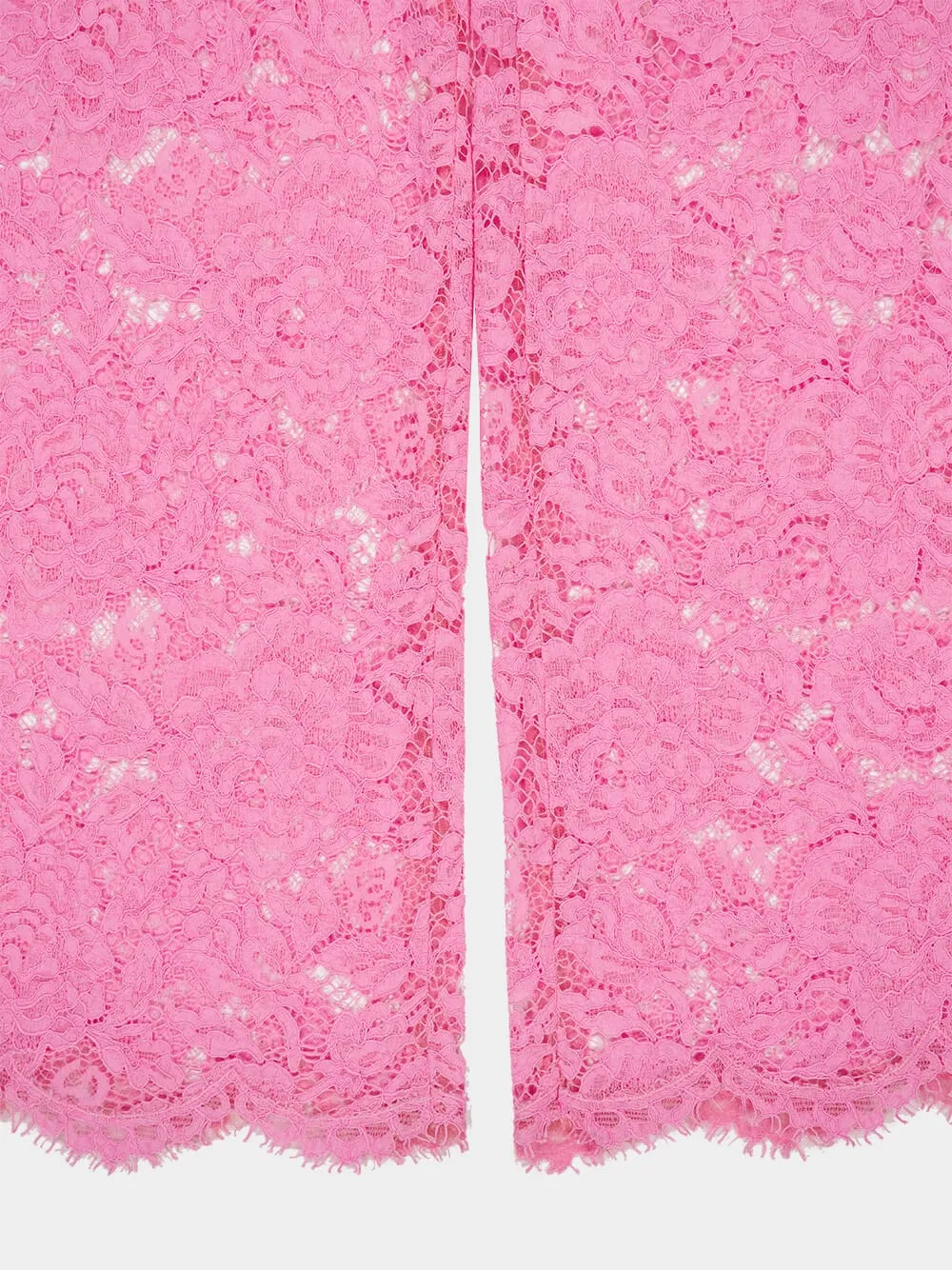 Wide-Leg Lace Trousers sold by Fashion Clinic product image thumbnail 4