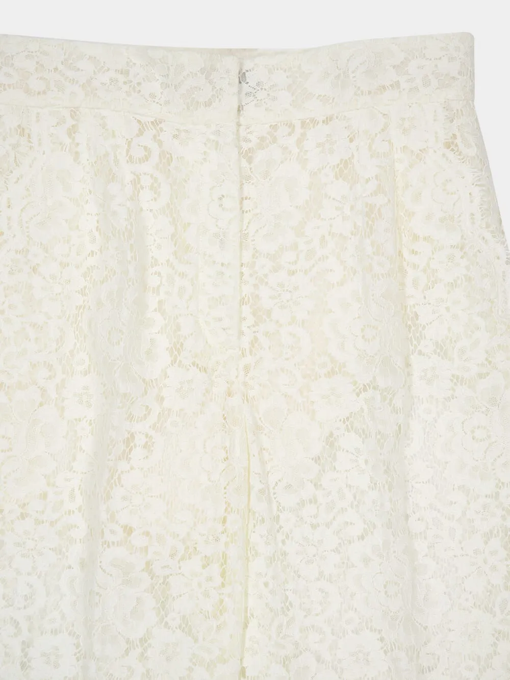 White Lace Trousers sold by Fashion Clinic product image thumbnail 3