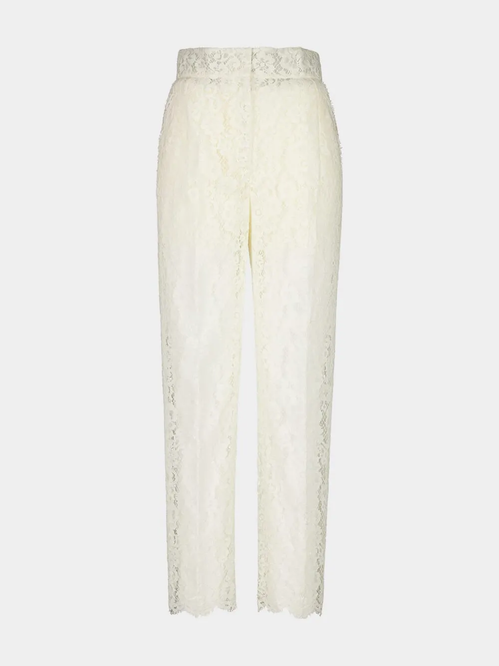 White Lace Trousers sold by Fashion Clinic