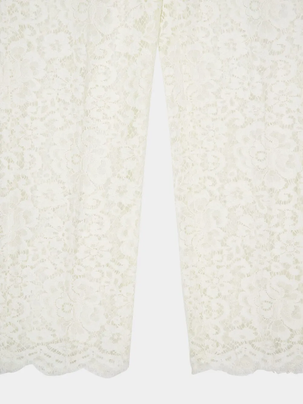 White Lace Trousers sold by Fashion Clinic product image thumbnail 4