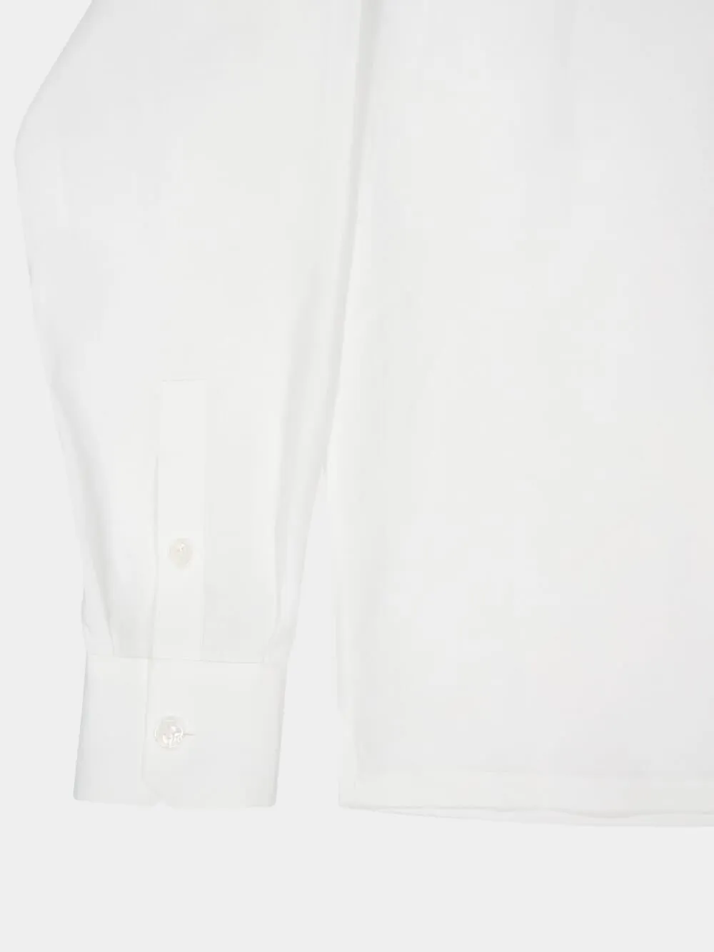 White Linen Spread Collar Shirt sold by Fashion Clinic product image thumbnail 4
