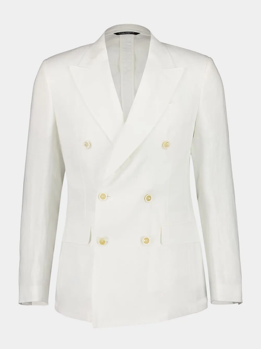 Double-Breasted Linen Suit sold by Fashion Clinic product image thumbnail 2