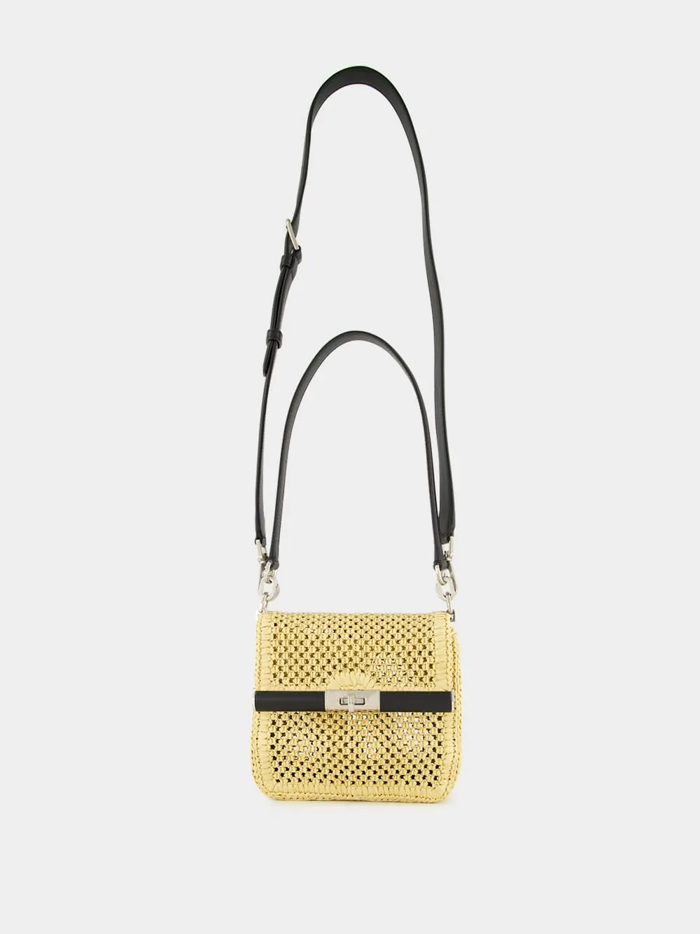Marlene Woven Raffia Shoulder Bag sold by Fashion Clinic product image thumbnail 4