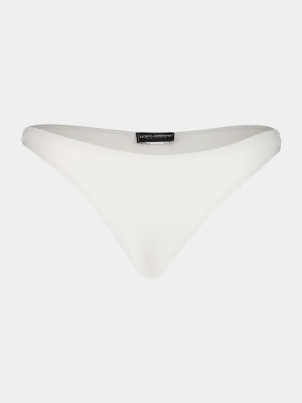 White Bikini Bottoms sold by Fashion Clinic
