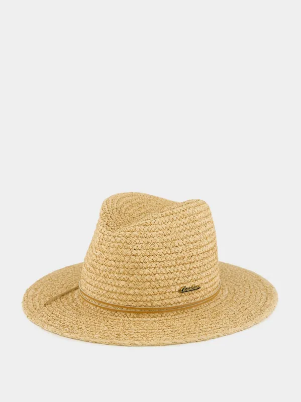 Maurilio Raffia Wide Brim Hat sold by Fashion Clinic