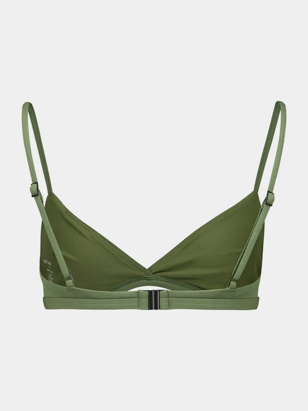 Safari Crinkle Tri Crop Bikini Top sold by Fashion Clinic product image thumbnail 2