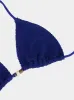 Navy Ingrid Beaded Triangle Top sold by Fashion Clinic