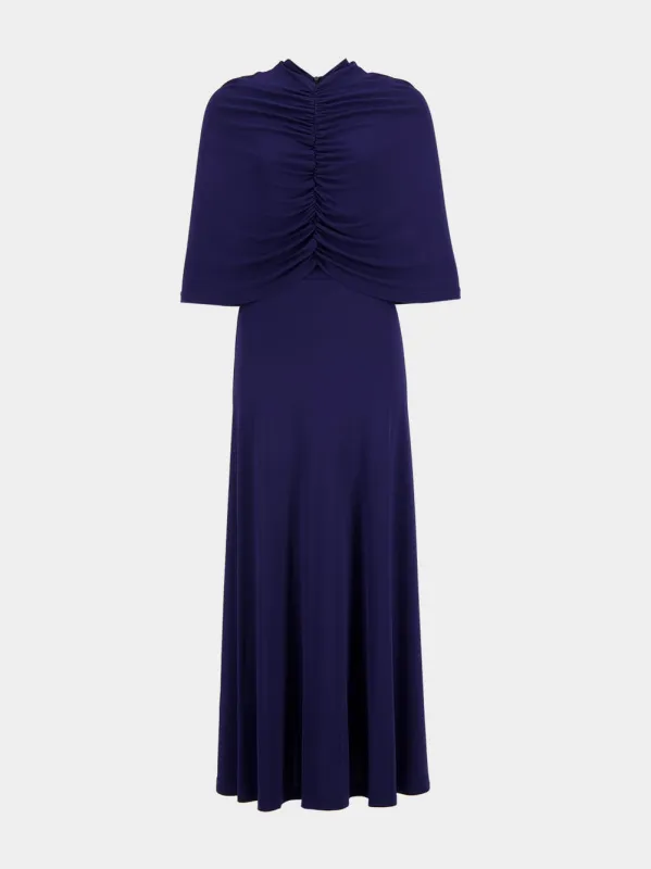 Alix Navy Maxi Dress sold by Fashion Clinic