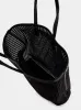 Adamo Woven Mesh Tote Shopper sold by Fashion Clinic