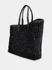 Adamo Woven Mesh Tote Shopper sold by Fashion Clinic