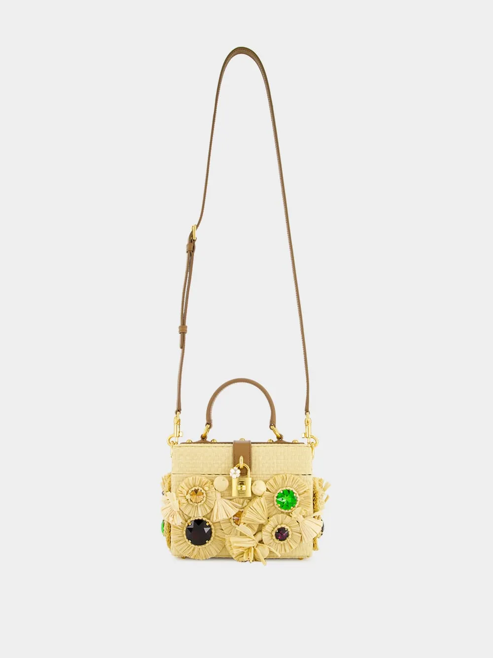 Dolce Box Raffia Bag sold by Fashion Clinic product image thumbnail 3