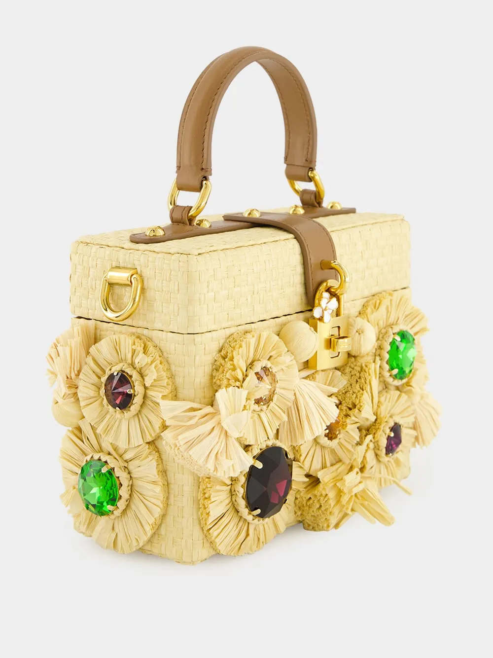 Dolce Box Raffia Bag sold by Fashion Clinic product image thumbnail 4