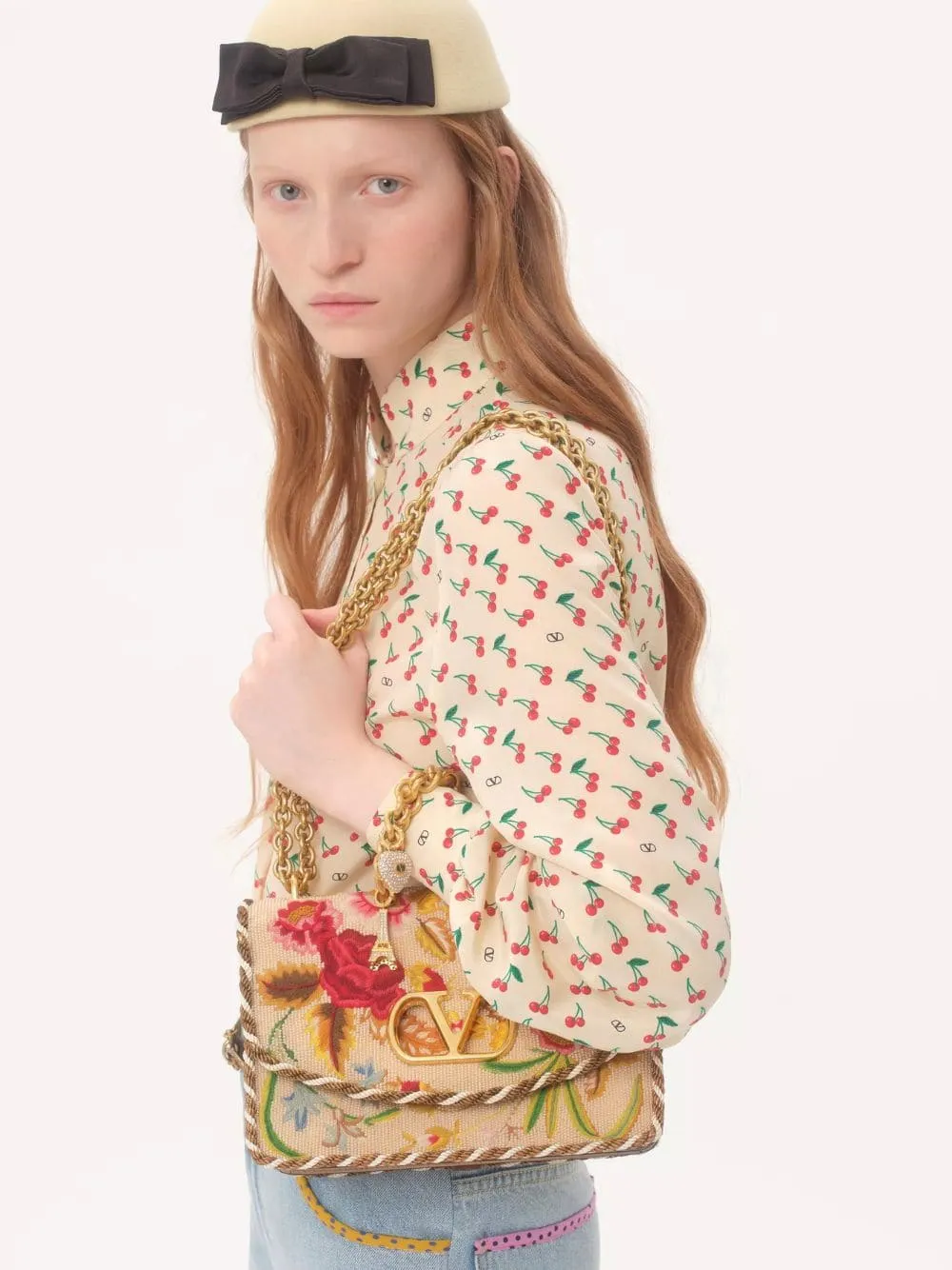 Birch Cherryfic Silk Crepe Shirt sold by Fashion Clinic product image thumbnail 3