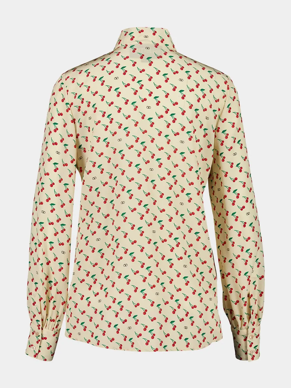 Birch Cherryfic Silk Crepe Shirt sold by Fashion Clinic product image thumbnail 4