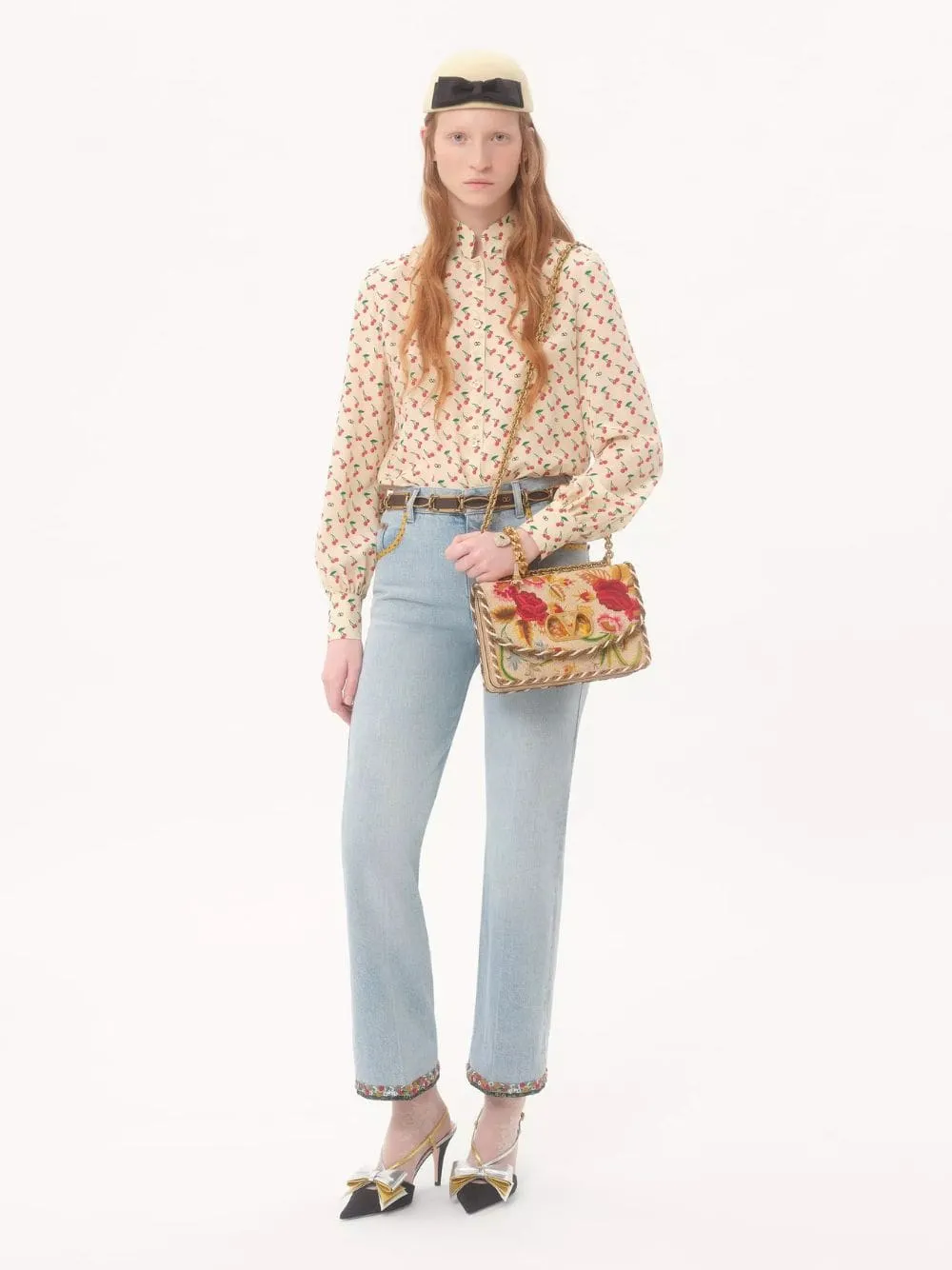 Birch Cherryfic Silk Crepe Shirt sold by Fashion Clinic