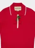 Paris Red Cotton Top with Cherry Detail sold by Fashion Clinic