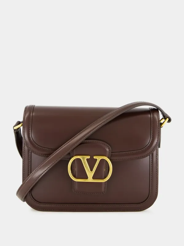Oak Brown 9to5 Leather Shoulder Bag sold by Fashion Clinic