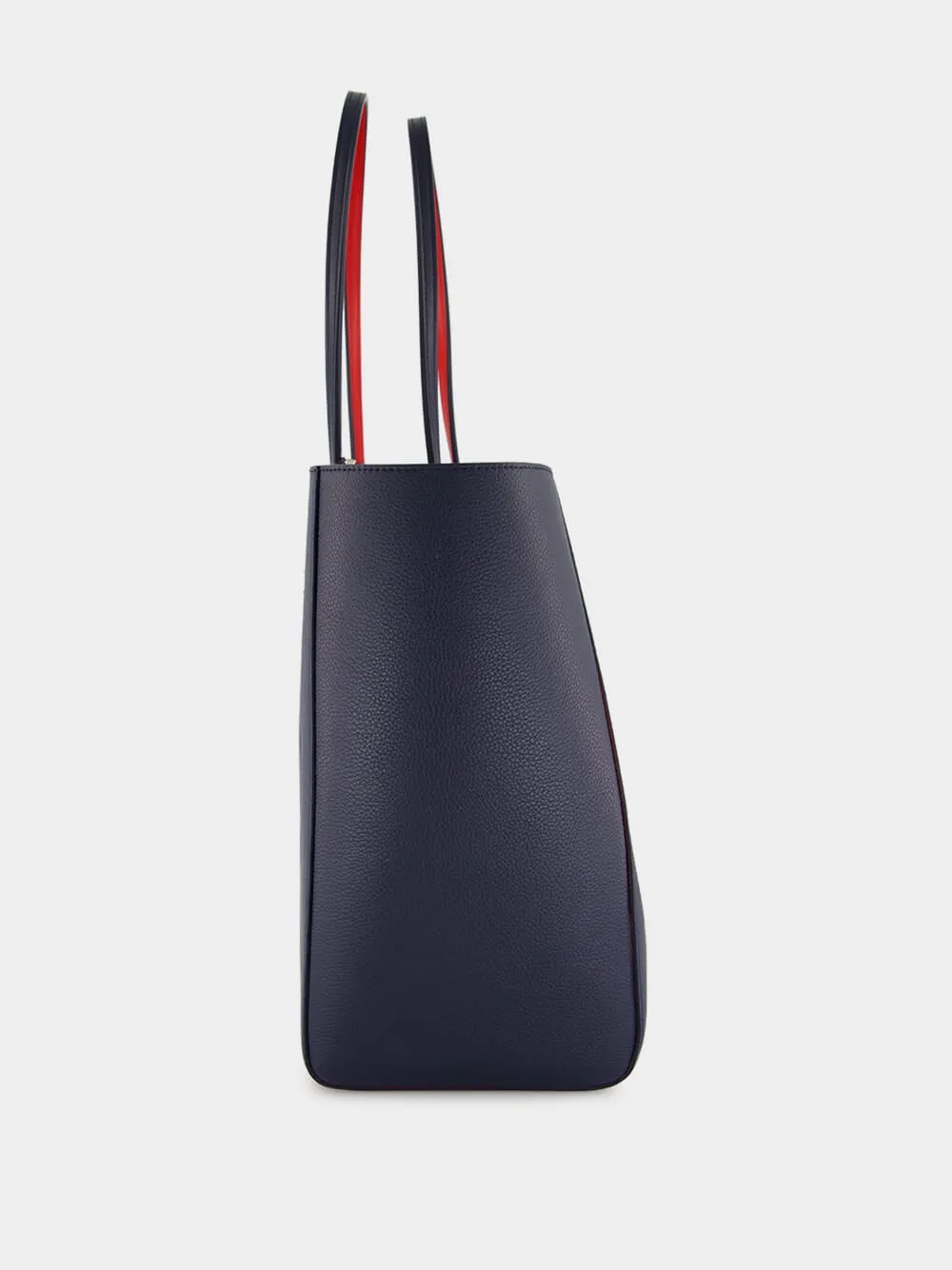 Zaffiro Blue Cabata Large Leather Tote sold by Fashion Clinic product image thumbnail 3