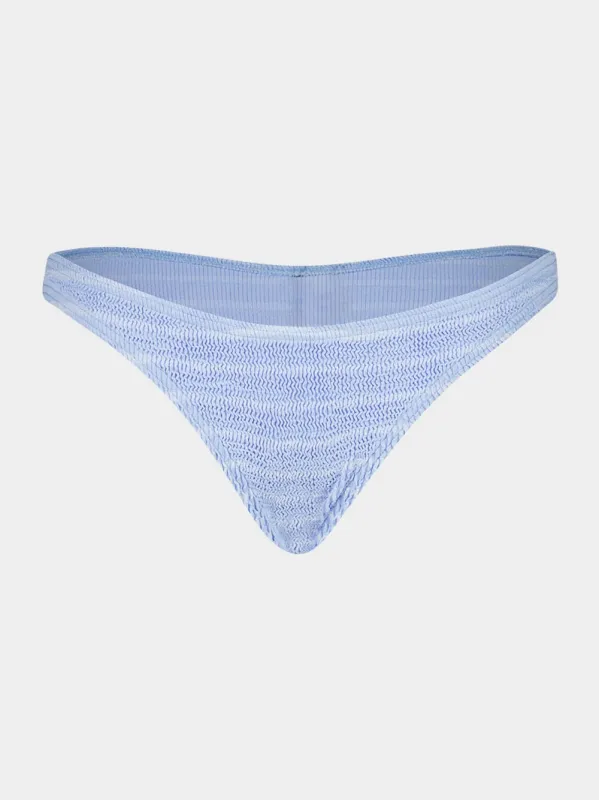 Powder Blue Stripe Sign Bikini Brief sold by Fashion Clinic