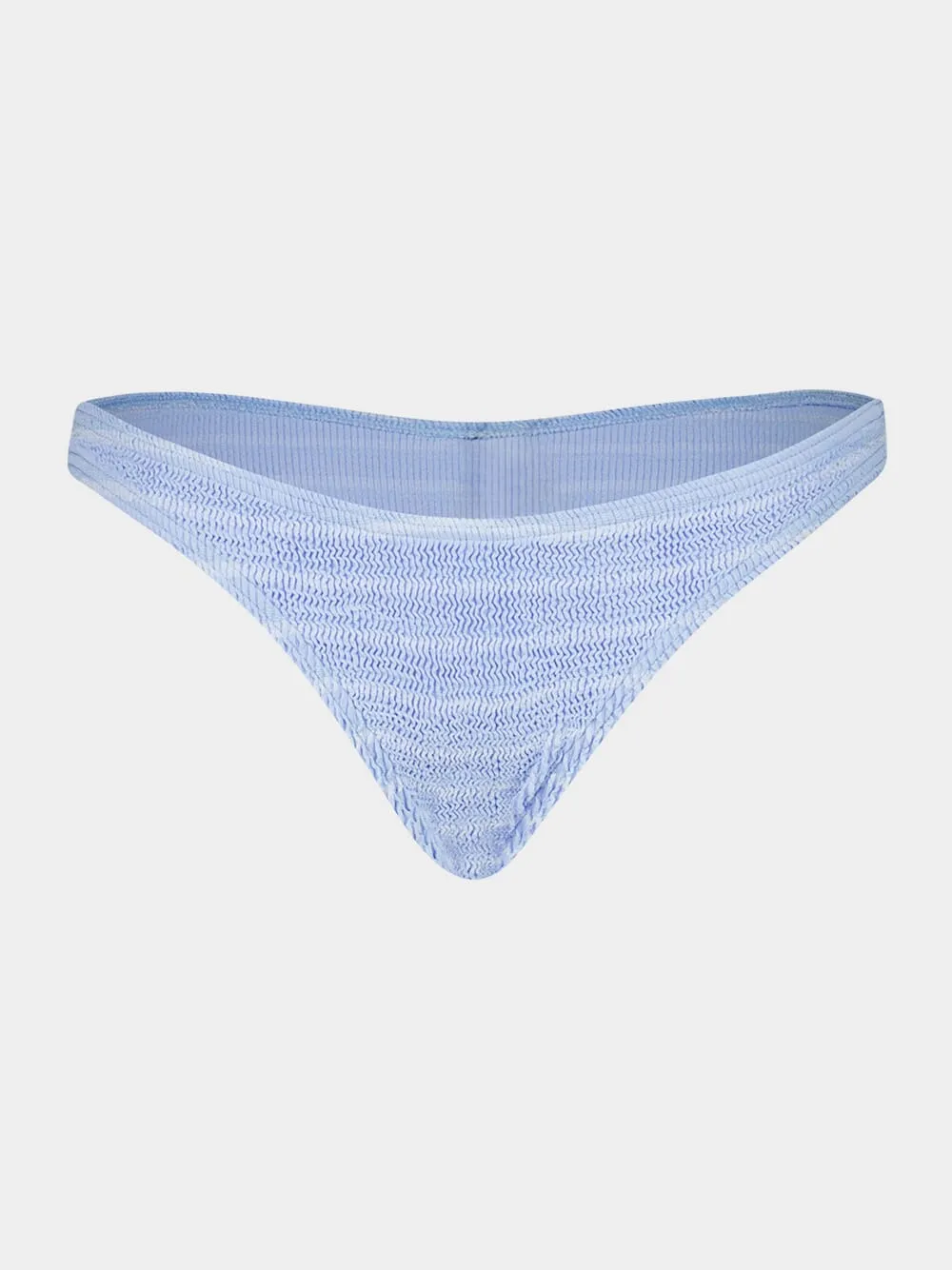 Powder Blue Stripe Sign Bikini Brief sold by Fashion Clinic