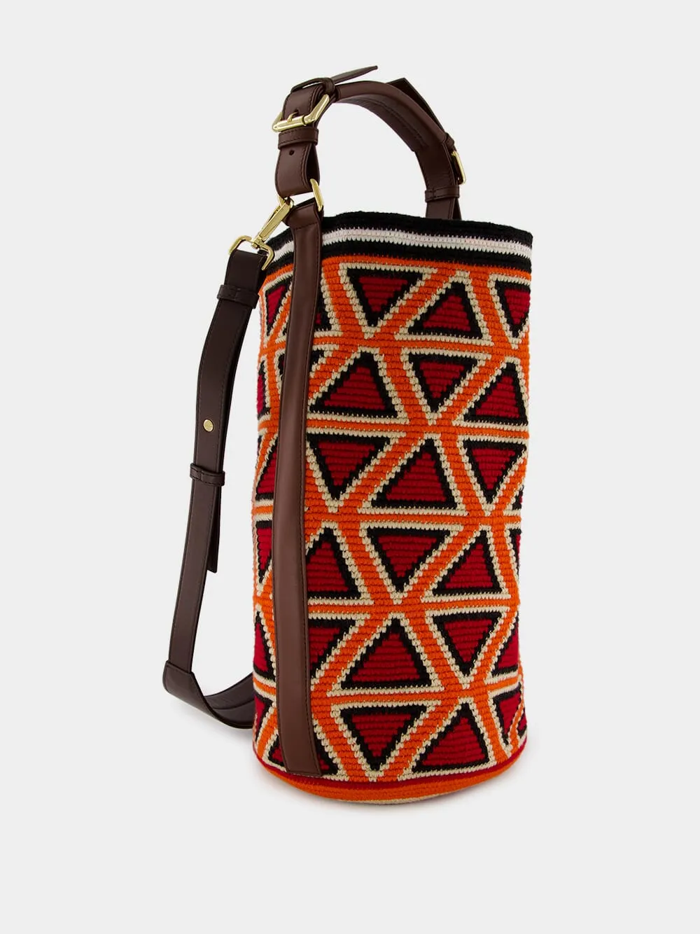 Maxi Triangle Cylinder Bag sold by Fashion Clinic product image thumbnail 3