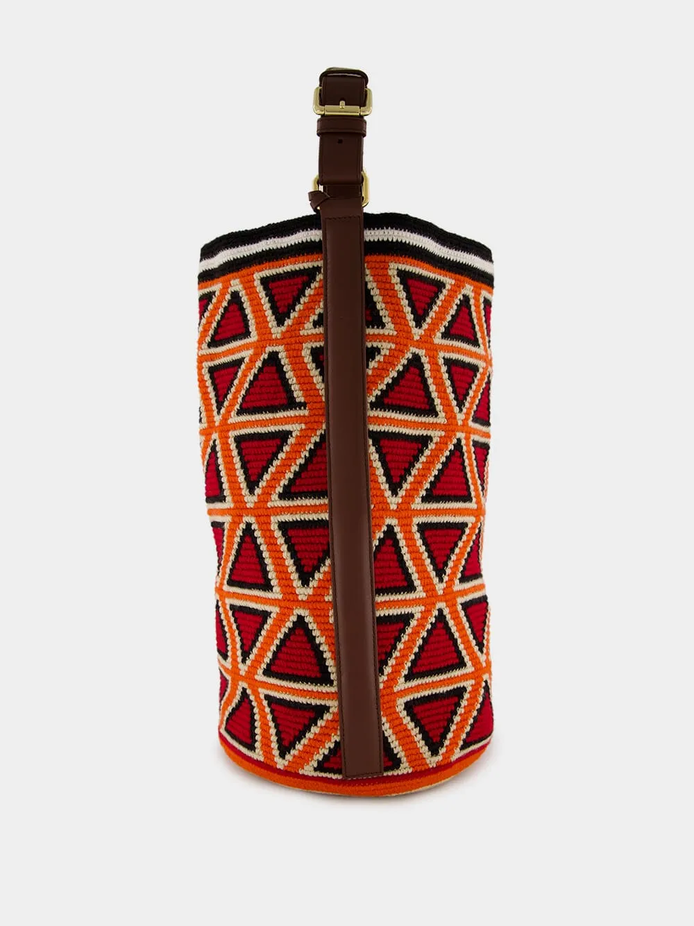 Maxi Triangle Cylinder Bag sold by Fashion Clinic product image thumbnail 4