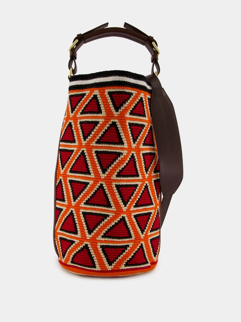 Maxi Triangle Cylinder Bag sold by Fashion Clinic