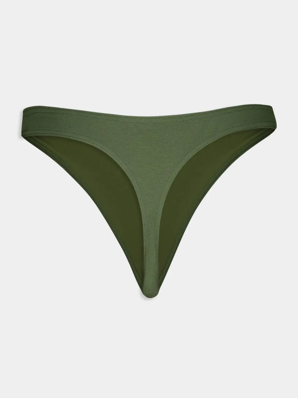 Green Nineties Brazilian Bikini Brief sold by Fashion Clinic product image thumbnail 2