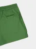 Green Relaxed Poplin Shorts sold by Fashion Clinic