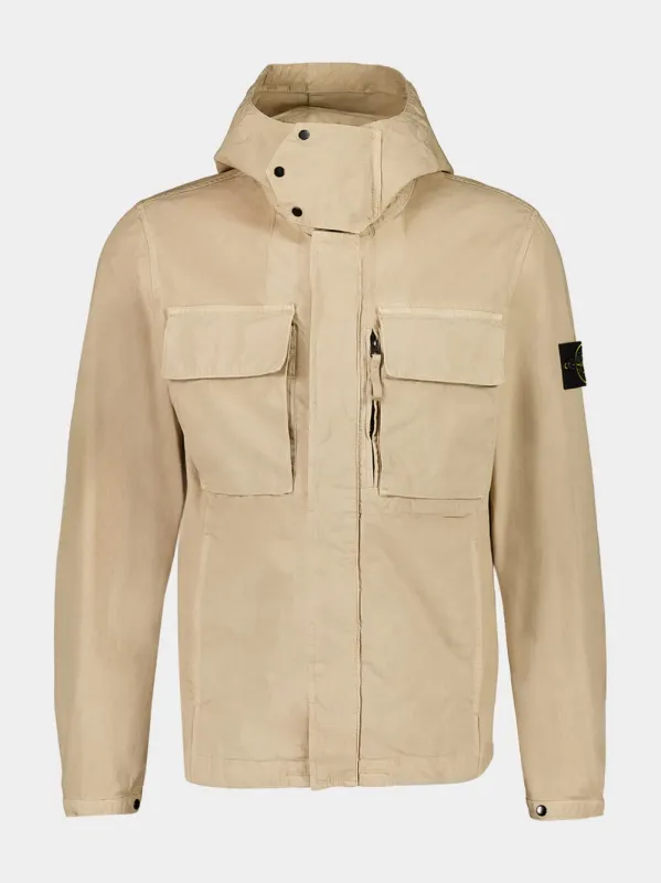 Desert Canvas Weave Organic Cotton Field Jacket sold by Fashion Clinic