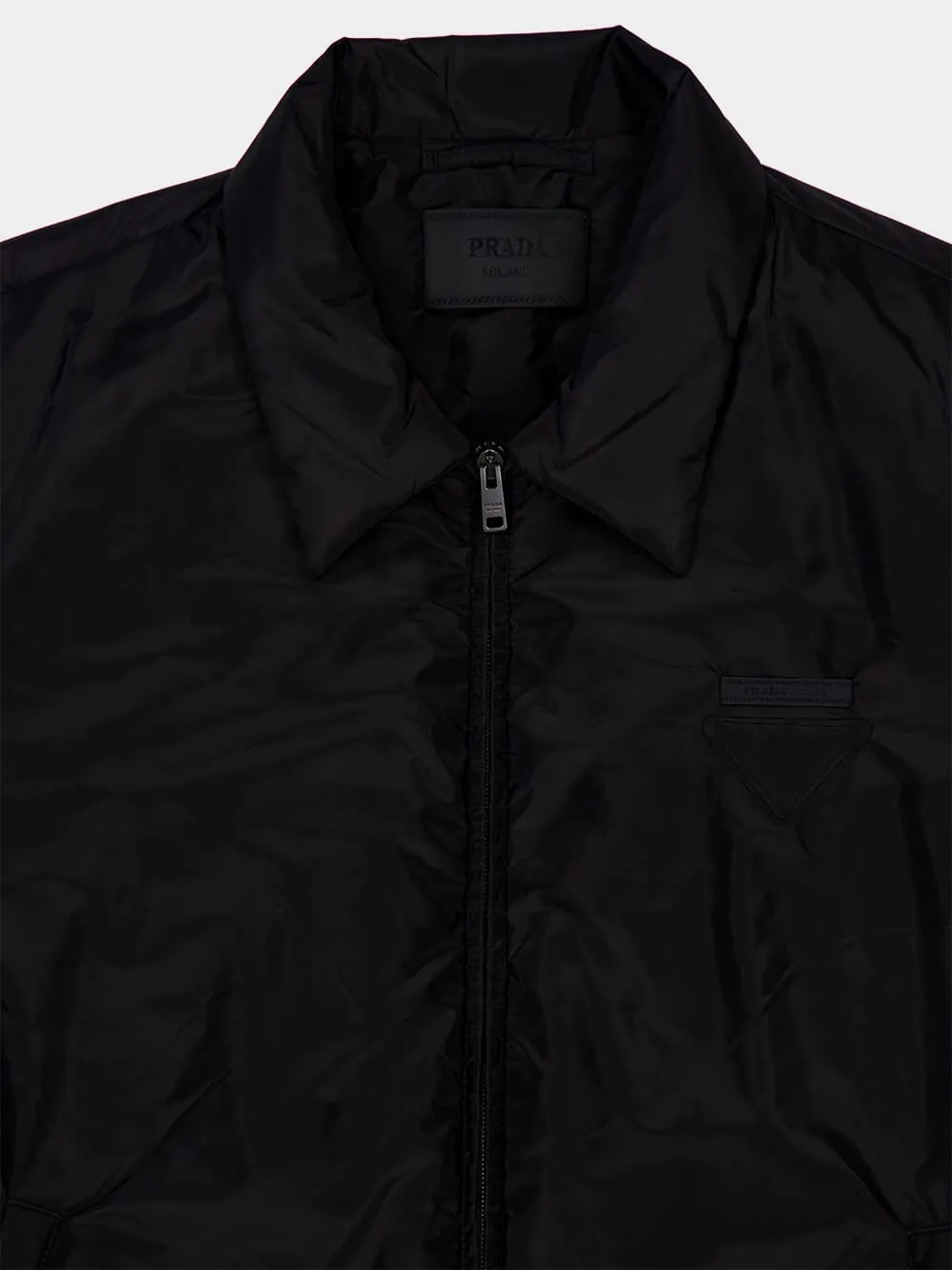 Black Re-Nylon Padded Jacket sold by Fashion Clinic product image thumbnail 5