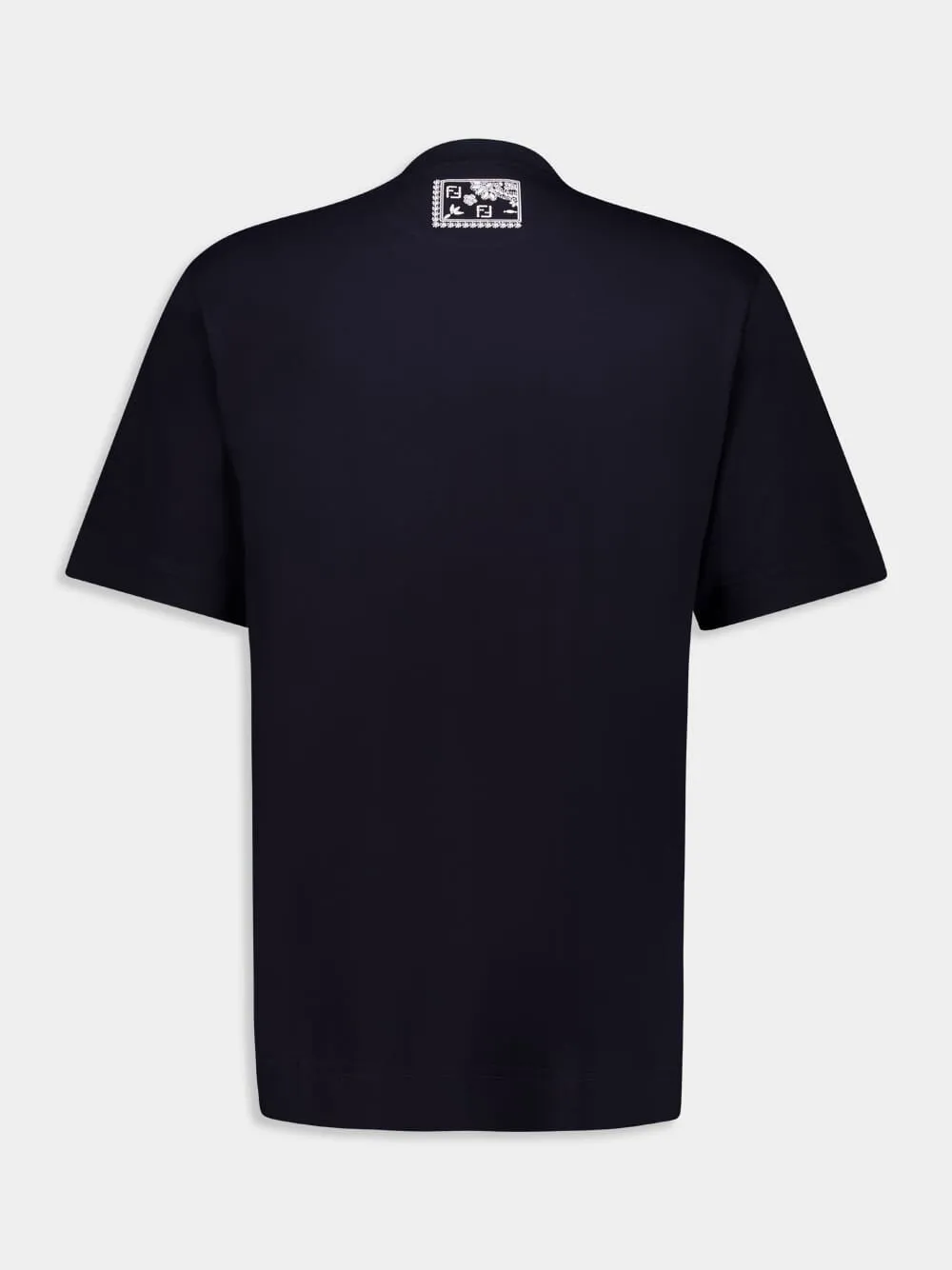 Dark Blue T-Shirt with Bandana Pocket sold by Fashion Clinic product image thumbnail 2