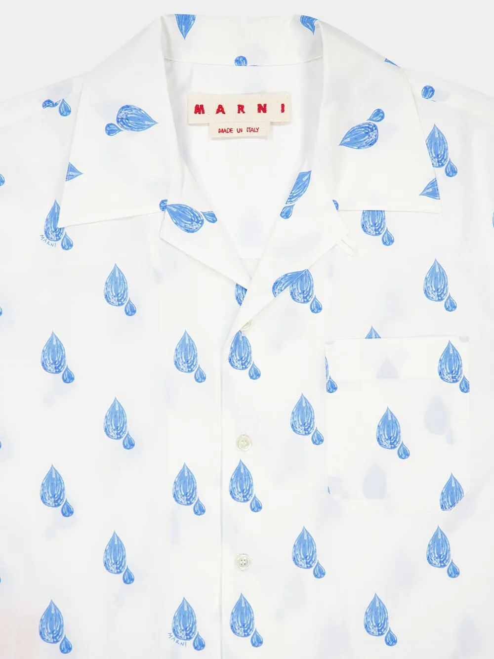 Lily White Printed Cotton Shirt sold by Fashion Clinic product image thumbnail 3