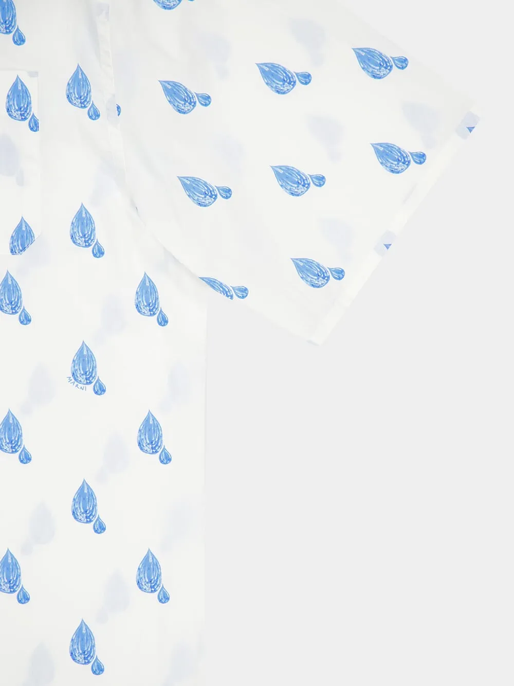 Lily White Printed Cotton Shirt sold by Fashion Clinic product image thumbnail 4