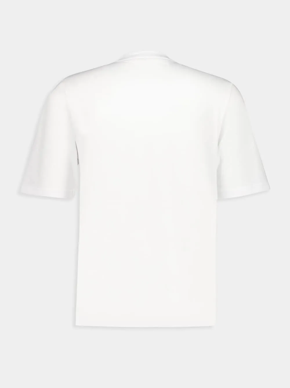 White Monolith Cotton T-Shirt sold by Fashion Clinic product image thumbnail 2