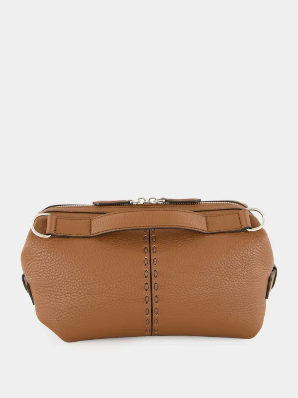 Brown Leather Selleria Siesta Small Bag sold by Fashion Clinic