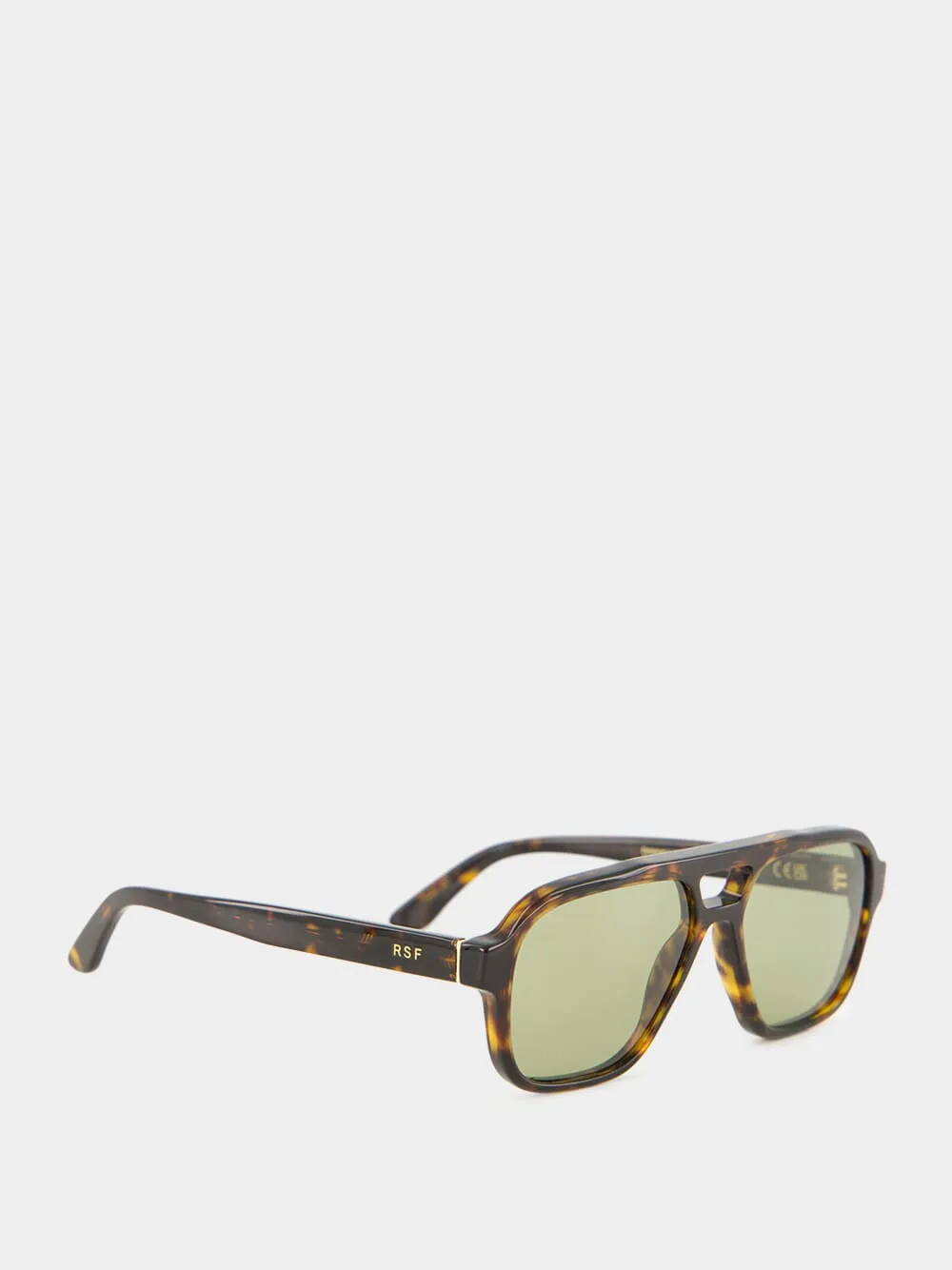 Havana Aviator Maneval Sunglasses sold by Fashion Clinic product image thumbnail 2