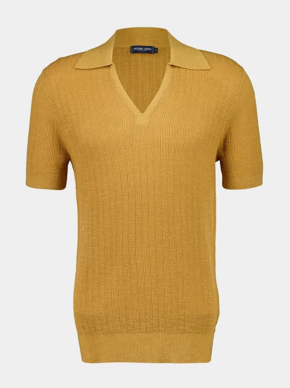 Tuscan Sun Joaquim Knit Polo sold by Fashion Clinic