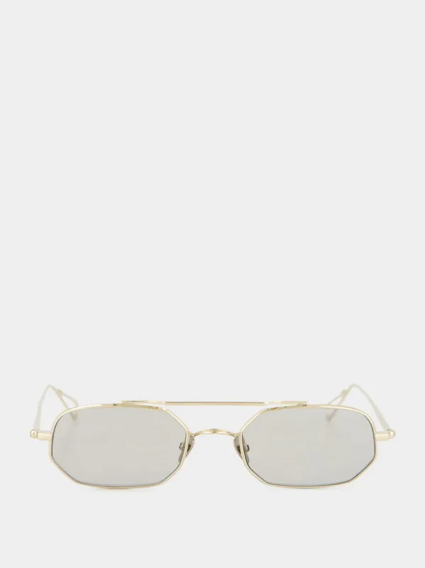 Pont Lincoln Sunglasses in Grey Gold sold by Fashion Clinic