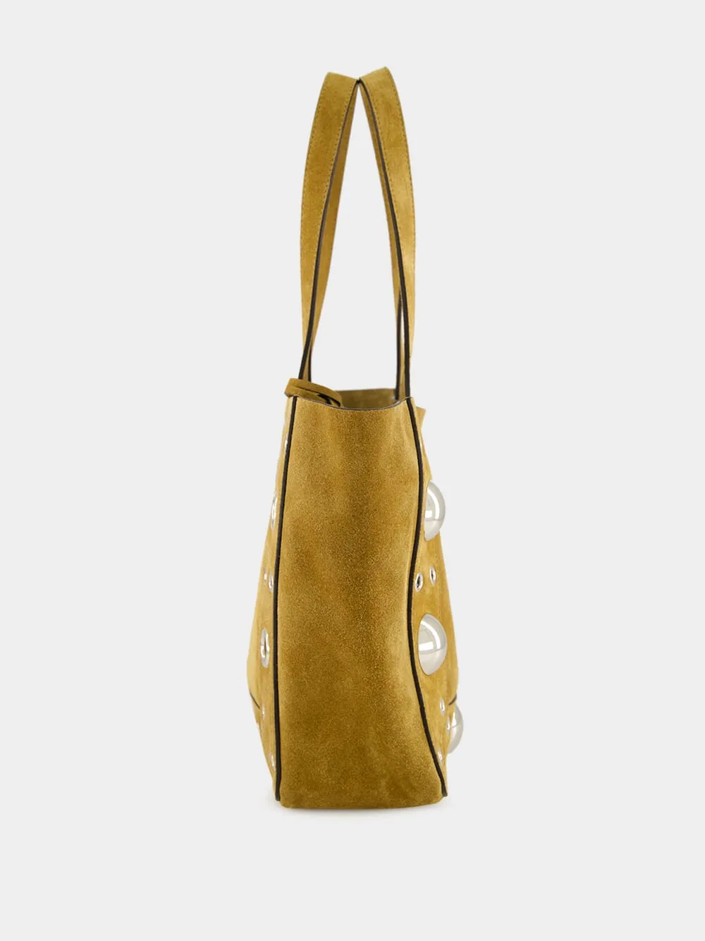 Havana Beige Nellcôte Suede Medium Tote sold by Fashion Clinic product image thumbnail 3