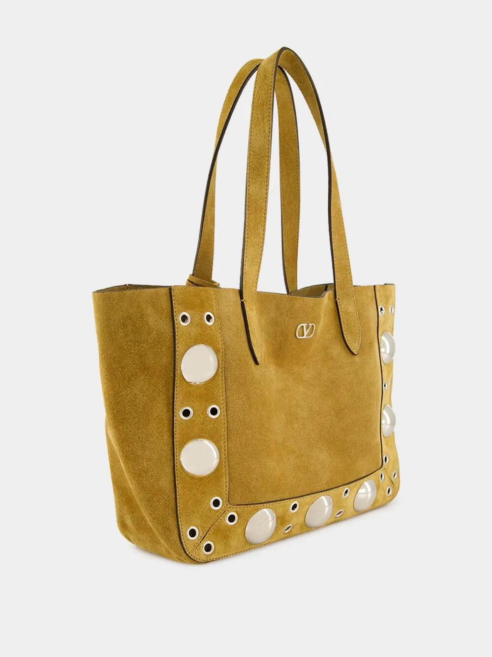 Havana Beige Nellcôte Suede Medium Tote sold by Fashion Clinic product image thumbnail 2